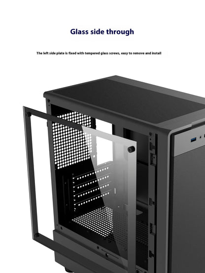 Mini ITX mATX 23L PC Case SFX ATX Support Compact Chassis