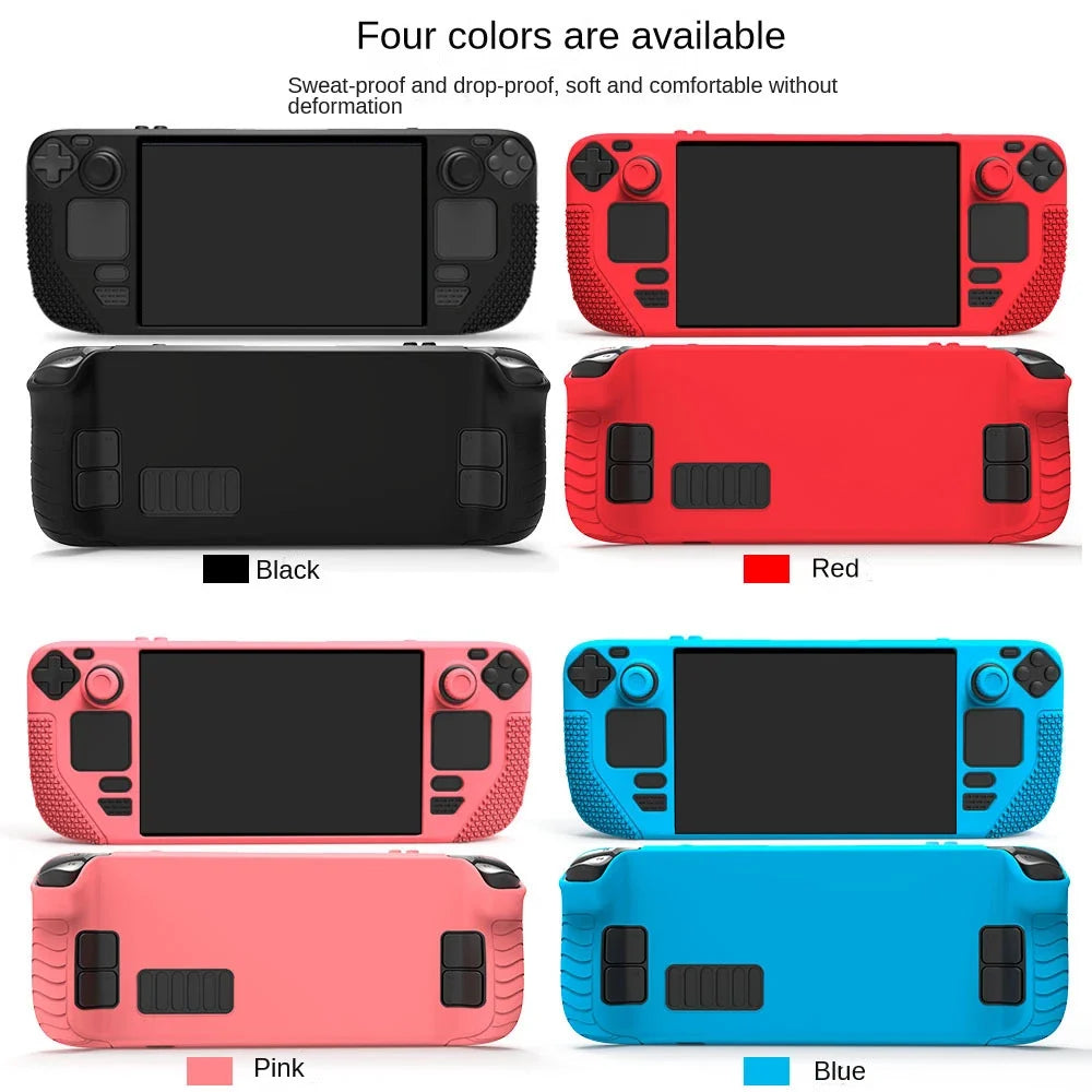 Steam Deck OLED Silicone Case With Button Caps Grip