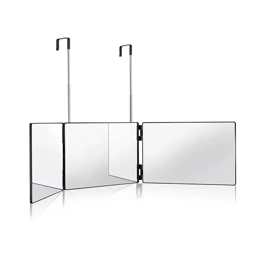 Makeup Mirror Retractable Hanging Three Fold Vanity Mirror Portable Adjustable Travel Back To School 2025