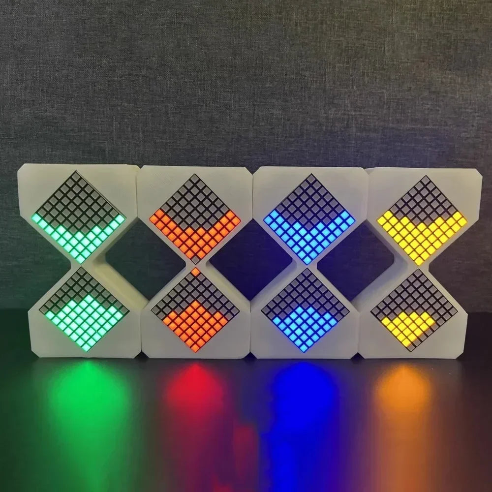 Digital Hourglass Electronic LED Toy Kids Cyber Style Gadget Birthday Gift Fall 2025 Tech Glow Interactive