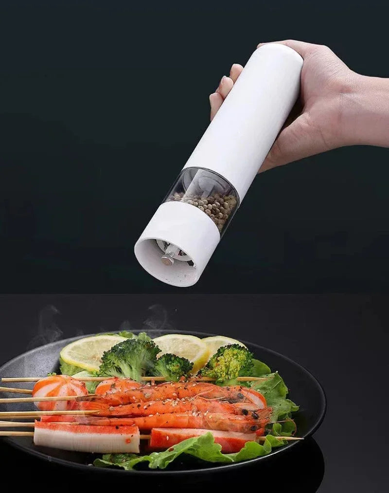 Electric Salt Pepper Grinder With LED Adjustable Coarseness