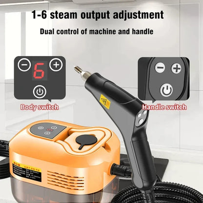 Handheld Steam Cleaner 110V 220V Portable High Temperature Steam For Car Sofa Curtains Fall 2026 Home Cleaning Trend