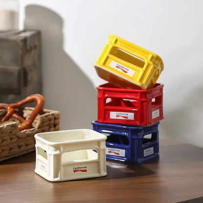 Ceramic Snack Bowl Eco-Friendly Tableware Fall 2026 Home Decor Trend Multiuse Snack Dish