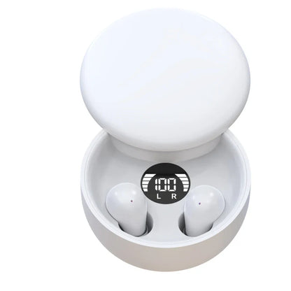 Wireless Earbuds Compact In Ear Design Bluetooth 5 Long Battery Life Sleep and Sports Back to School 2026 Gift