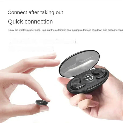 Invisible Sleep Wireless Earphone TWS Bluetooth 5.3 Headphones IPX5 Waterproof Sports Earbuds