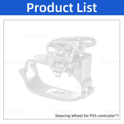 PS5 Controller Mini Steering Wheel Racing Gamepad Accessory 360 Degree Rotation Enhanced Gameplay Summer 2026 Gift