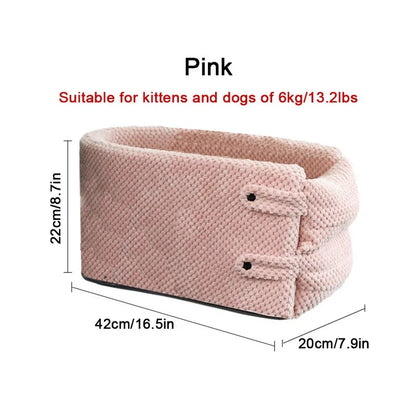 Dog Car Seat Portable Carrier Bed Booster Seat Road Trip 2025 Travel Safety Cozy Durable Pet