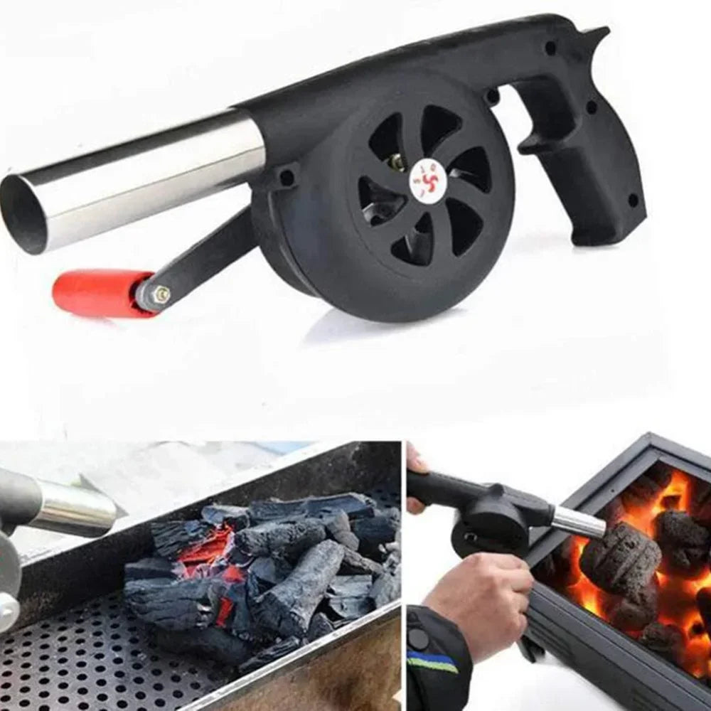 Portable Handheld BBQ Blower Compact Outdoor Barbecue Fan – Lightweight Camping 2026