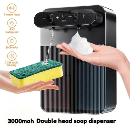 Automatic Soap Dispenser 3000mAh Wall Mount Touchless Foam And Gel Dispenser Fall 2025 Hygienic Handwashing