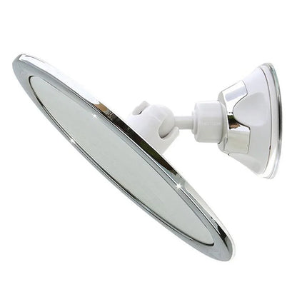 Makeup Mirror Fogless Suction Cup 6 Inch 360 Rotation Shower Bathroom Mirror Fall 2025 Fog Free Grooming