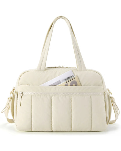 Travel Duffel Bag with Shoulder Strap, Large Capacity Gym & Diaper Bag