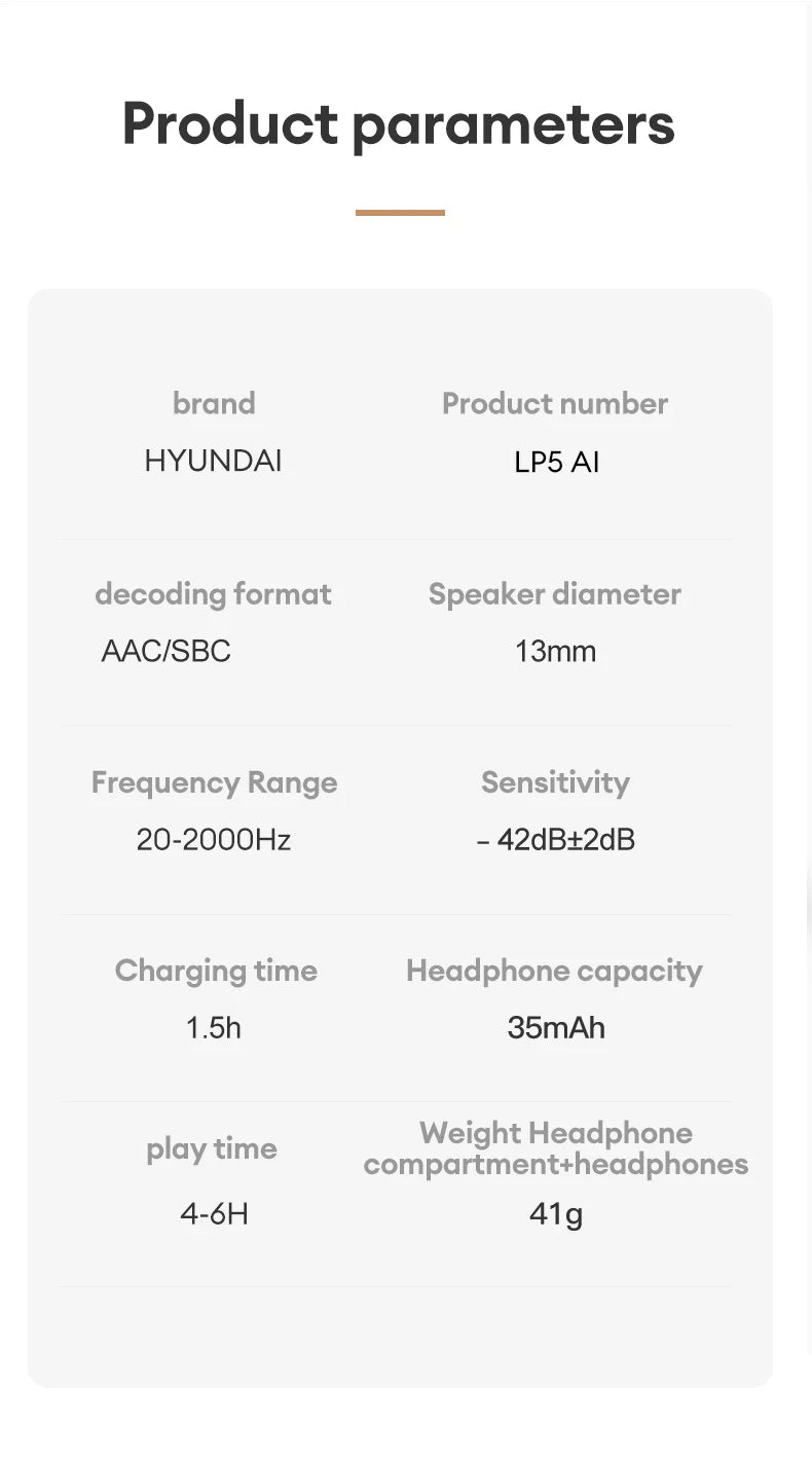 Bluetooth Earbuds AI Translator True Wireless With Mic