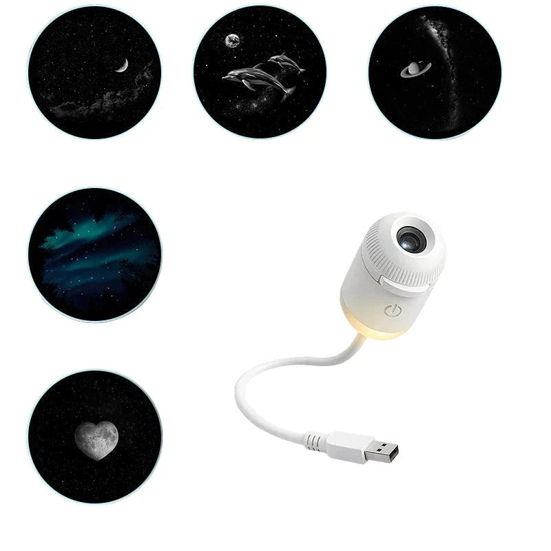 Galaxy Star Projector Night Light 2-in-1 Mood Lamp With Adjustable Brightness Viral Fall 2026 Gift