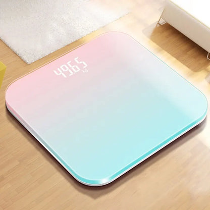 Smart Gradient Glass Body Scale With LCD Digital Display