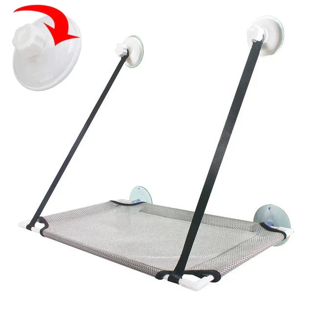 Cat Hammock Window Bed Double Decker Suction Cup Mount Sunny Seat Fall 2025 Wall Mounted Cozy Napping Spot