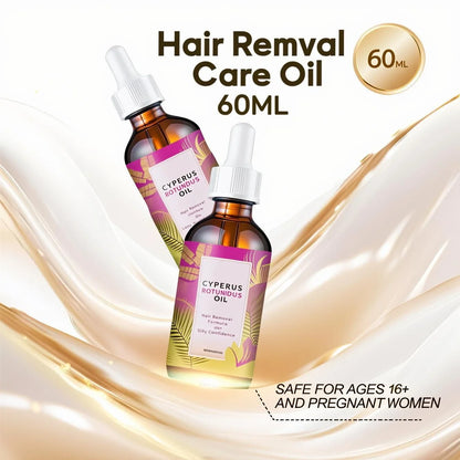 Hair Removal Oil 60ml Natural Jojoba Almond Oil For All Skin Types Long Lasting Smooth Skin TikTok Viral Fall 2026