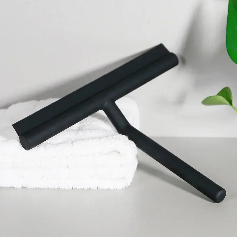 Shower Squeegee Wall Hanger Rubber Blade Bathroom Cleaner