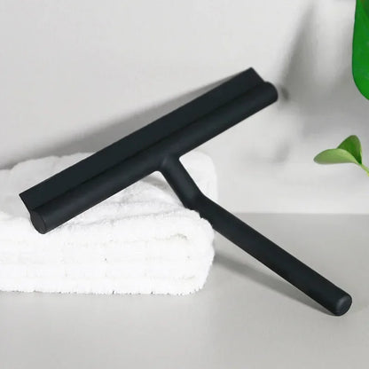 Shower Squeegee Wall Hanger Rubber Blade Bathroom Cleaner