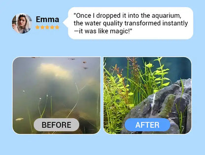 Aquarium Water Purification Tablets – Fast-Acting Fish Tank Clarifier Eco-Friendly 2026