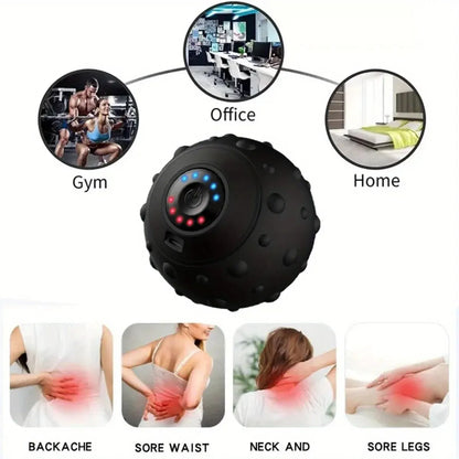 Massage Ball Rechargeable Fascia Ball Sports Muscle Recovery Device Fall 2025 Portable Deep Tissue Relief