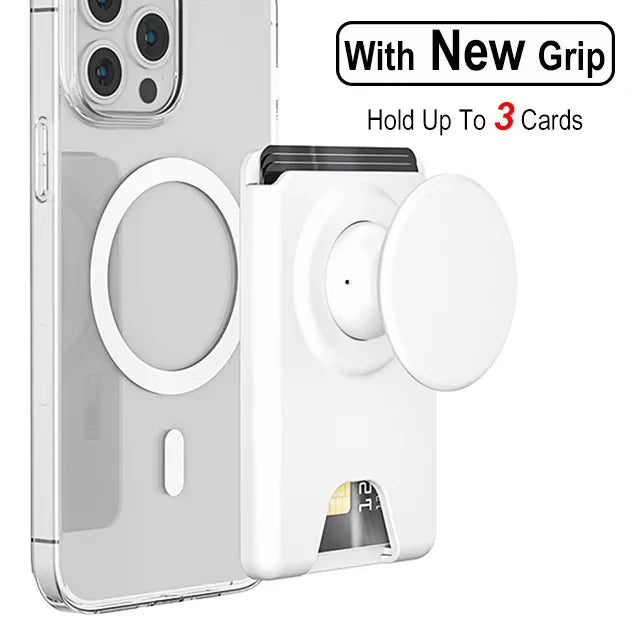 Magnetic Wallet With Expanding Grip For Phones Universal Card Holder Case Anti Scratch And Dustproof Back To School 2026