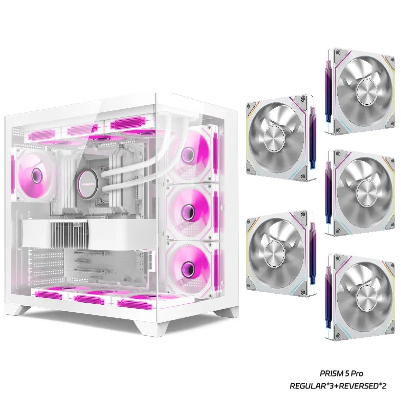 Gaming PC Case Dreamland Pro ATX Dual Glass 360mm Chassis