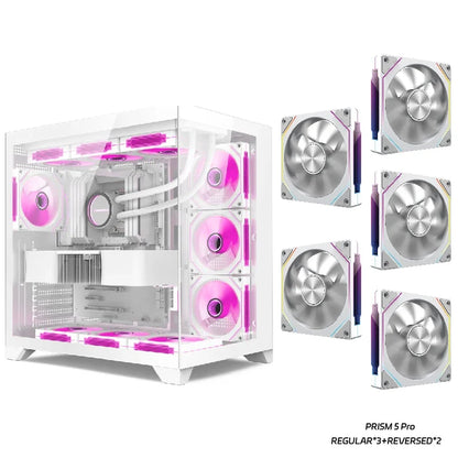 Gaming PC Case Dreamland Pro ATX Dual Glass 360mm Chassis