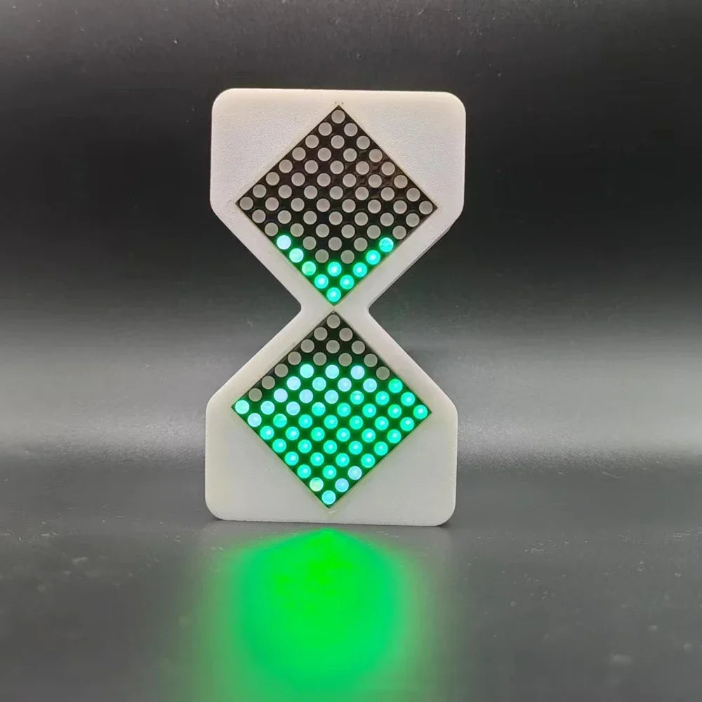 Digital Hourglass Electronic LED Toy Kids Cyber Style Gadget Birthday Gift Fall 2025 Tech Glow Interactive