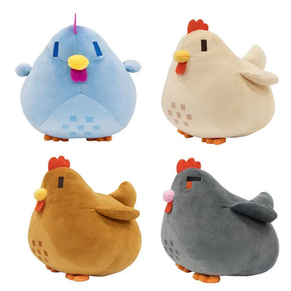 Adorable Plush Chicken Pillow Toy - 20cm (7.8 inch) Soft Stuffed Animal for Kids