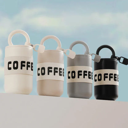 Coffee Travel Mug 304 Stainless Steel 460ml Insulated Tumbler Portable With Handle Fashion Cute Fall 2025