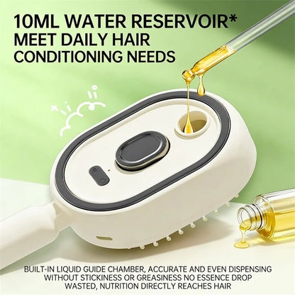 Scalp Massager 3 In 1 Self Cleaning Electric Spray Brush Rechargeable Viral Fall 2026 Gift