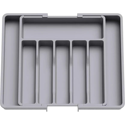 Expandable Silverware Tray Organizer – Adjustable Cutlery Holder For Kitchen Drawers, Spring 2026 Trend, Space-Saving