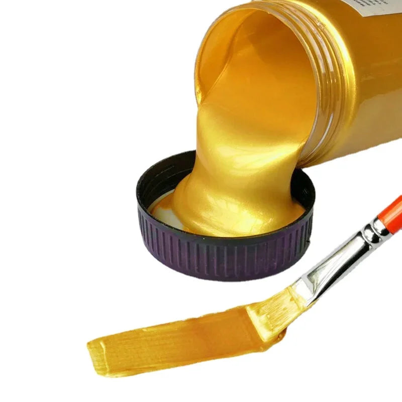 Golden Acrylic Paint Metallic Pearlescent Finish Waterproof Fade Resistant for Gypsum Canvas DIY Craft Supplies Fall 2026