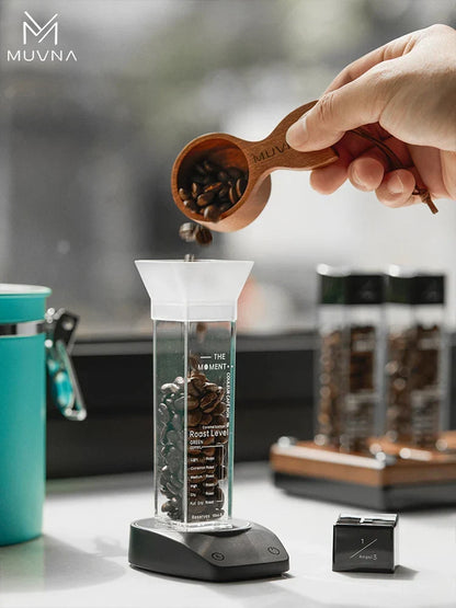 Coffee Scale 0.1g Precision Mini Electronic Espresso Scale With LED Display And Powder Cup, Fall 2025 Barista Dosing