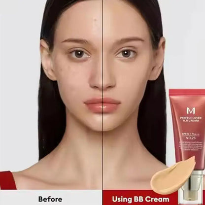 BB Cream Makeup Base Hydrating Liquid Foundation Natural Nude Look Long Lasting Wear All Skin Types Fall 2026 Trend