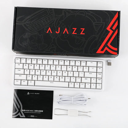 Mechanical Keyboard 68Key Wireless Bluetooth RGB Hall Effect