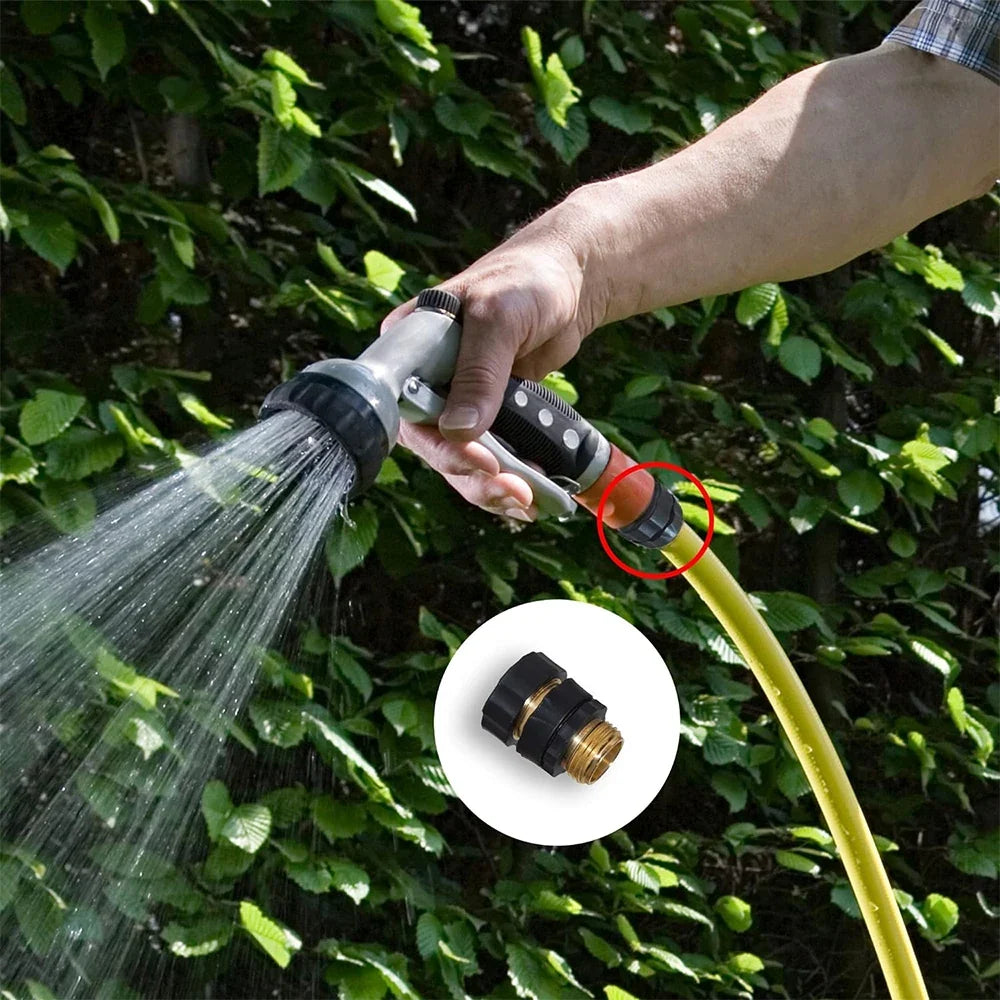 Garden Hose Quick Connector Set Male and Female Fittings with O Rings Leak Free Quick Connectors Spring 2026 Garden Upgrade
