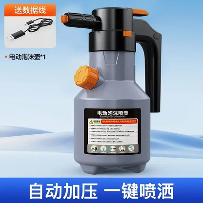 Foam Cannon Rechargeable Electric Car Wash Sprayer High Pressure Snow Cannon Detailing Summer 2025 Quick Foam Clean