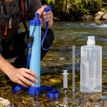 Personal Water Filter Straw – Portable Purifier for Camping, Hiking & Emergency Survival 2026