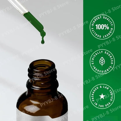 Liquid Chlorophyll Drops Mint Flavor 59 ml, Non-GMO Gluten-Free Herbal Dietary Supplement for Wellness Fall 2026 Trend