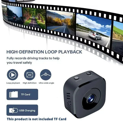 Mini Security Camera Wireless WiFi Surveillance Two Way Audio Motion Detection Infrared Night Vision 1080P Fall 2025