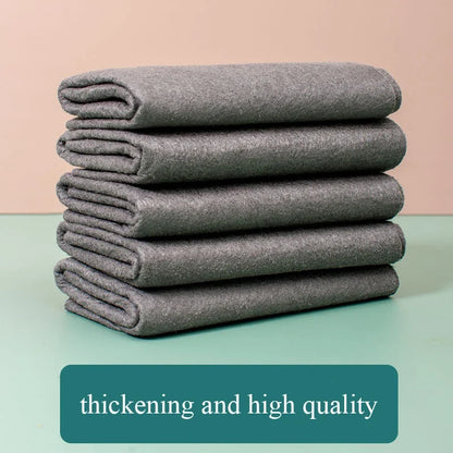 Thickened Microfiber Cleaning Cloths - Reusable No Trace Towels for Household & Car Care