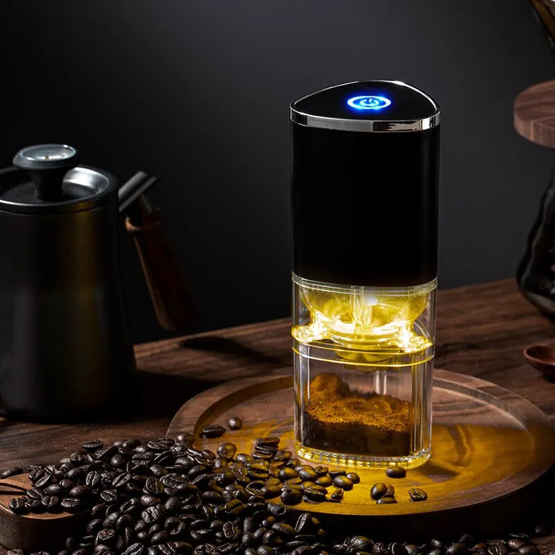 Coffee Grinder USB C Rechargeable Portable Electric Grinder Ceramic Core, Fall 2025 Fresh Home Espresso