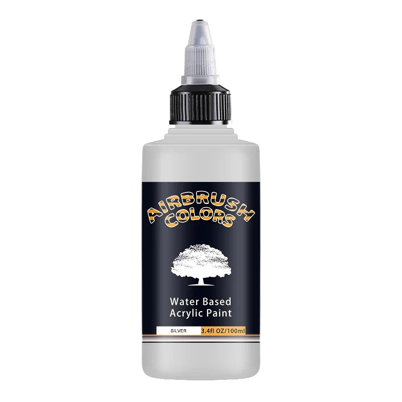 Airbrush Acrylic Paint Matte Inks Water Based Easy to Clean 32 Color Set 100ml Bottles For Model Hobby TikTok Viral Craft Trend 2026