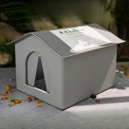 Dog House Waterproof Foldable Pet Cave Bed Small Outdoor Winter 2025 Cozy Washable Shelter For Puppies