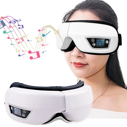 Eye Massager Medium Airbag Compression Bluetooth Music Sleep Aid AI Trending 2026 Wellness Gift