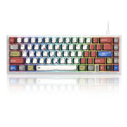Mechanical Keyboard 68-Key Hall Effect RGB Wired Compact