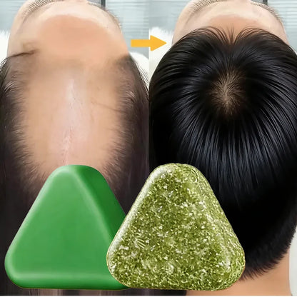 Herbal Shampoo Soap Handmade Hair Care for All Hair Types Oil Control Refreshing Fall 2026 Trend