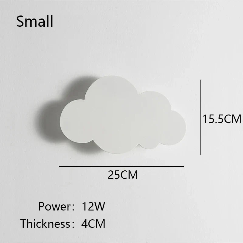Cloud Wall Lamp Dimmable LED Nursery Light Remote Control Night Light Nursery Bedroom Decor Fall 2025 Cozy