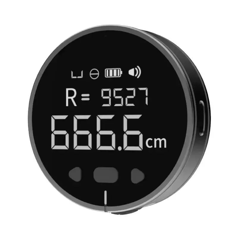 Laser Distance Meter Mini Rechargeable Digital Measure Tool 99M Range Compact Portable Fall 2025 Accurate
